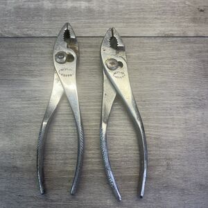 Westline USA Slip Joint Pliers H1106 And N5086 Vtg Vintage Tools Mechanic Wire 2